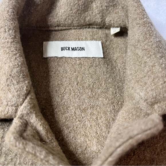 Buck Mason women’s Camel Felted Field Jacket - Picture 3 of 5